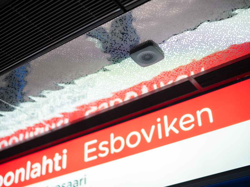 äänimajakka metron ovella